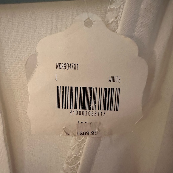 NWT Altar'd State White Long Pants Jumpsuit Size L - Picture 5 of 8